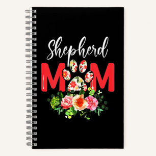 Mom Cute German Shepherd Notebook