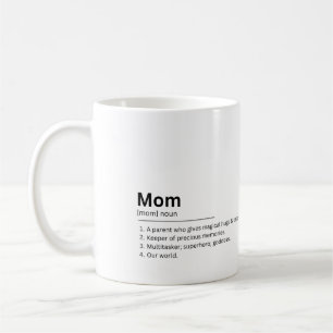 Mom Definition Your Photo Gift for Mother's Day Coffee Mug