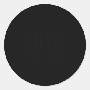 Mom Est 1962 Mom D Mother’s Day Ized Classic Round Sticker