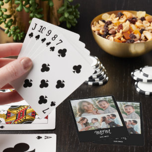 Mom Established, 3-Photo Poker Cards