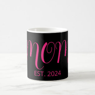 Mom Established New Mom Gift Coffee Mug