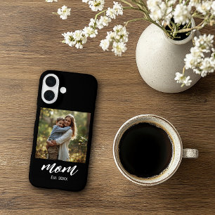 Mom Established Photo Mother's Day iPhone 16 Case
