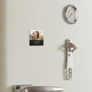 Mom Established Photo Mother's Day Magnet