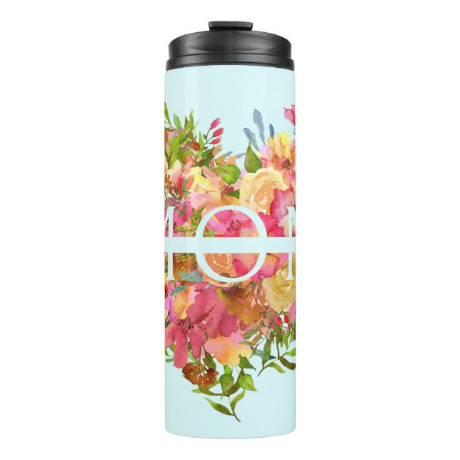 MOM Floral Tumbler (Front)