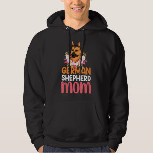 Mom German Shepard Shepherd Dog Hoodie