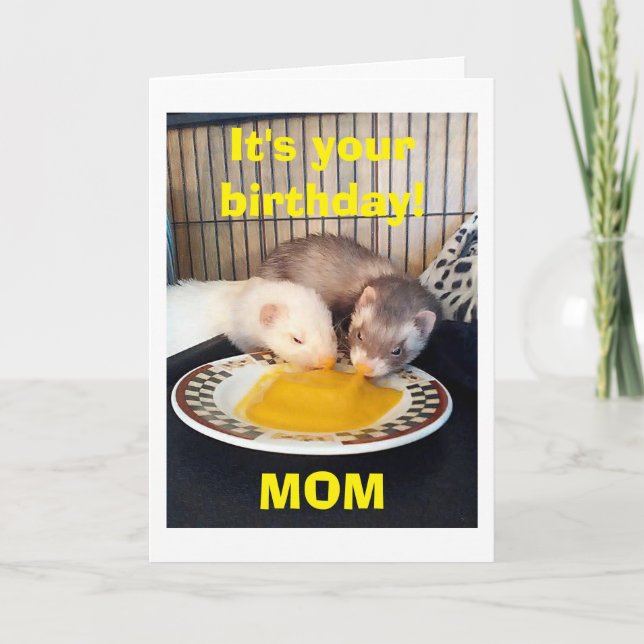 **MOM**HAPPY BIRTHDAY-WE GOT IT COVERED ON OUR END CARD (Front)