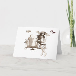 MOM IS FABULOUS AT 40 BIRTHDAY CARD