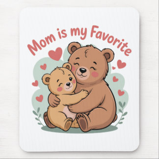 Mom Is My Favorite Mouse Mat