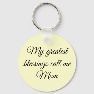 Mom keychain