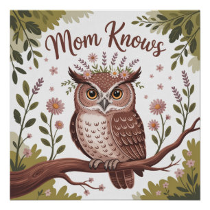 Mom Knows Poster
