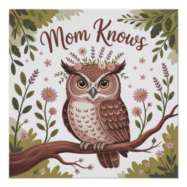 Mom Knows Poster (Front)