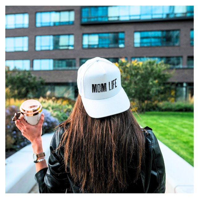 Mom Life  Trucker Hat (Cute Mom Life Hat)