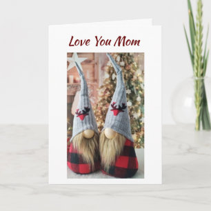 ***MOM*** LOVE AND THANK YOU AT **CHRISTMAS** CARD