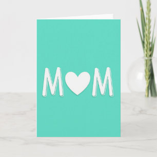 Mom Love Heart Card