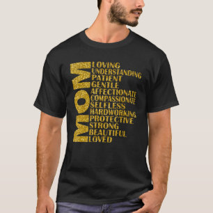 Mom Loving Understanding Patient Gentle Mom Life M T-Shirt
