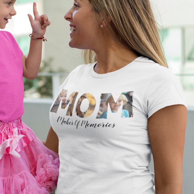 MOM: Maker of Memories Personalised T-Shirt (MOM Maker of Memories T-shirt)