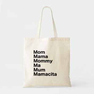 Mom Mama Mamacita   Mother's Day Quote Tote Bag