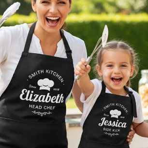 Mom & Mini Chef Personalized Apron Set