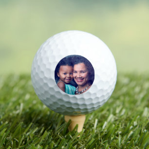 Mom Mother Family Boy Girl Photo Personalize Golf Balls
