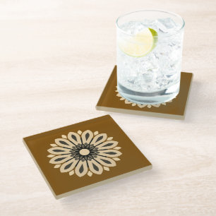 MOM, MOTHER, WOMEN, BIRTHDAY, GIFT SILVER PLATED GLASS COASTER