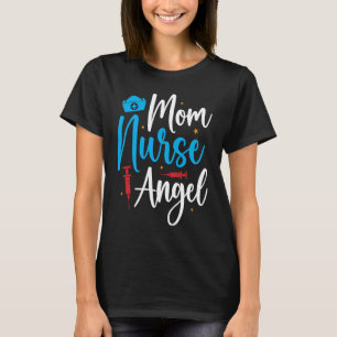 Mom Nurse Angel Mommy and daughter T-Shirt