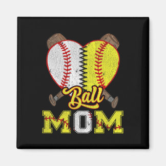 Mom Of Both Ll Mom Half Softll Half Sell Magnet