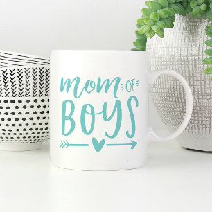 Mom of Boys Coffee Mug