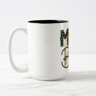 Mom of Boys Two-Tone Coffee Mug