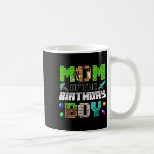 Mom Of The Birthday Boy Funny Gaming Birthday Xel  Coffee Mug