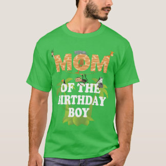 Mom Ofhe Zooheme Animal Py friends T-Shirt