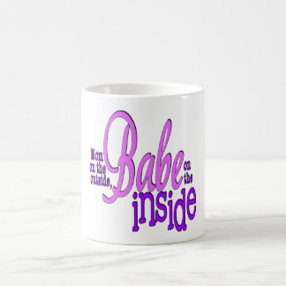 Mom On The Outside - Classic White Mug