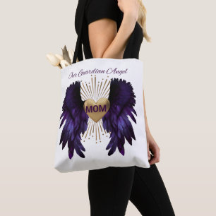 Mom Our Guardian Angel Tote Bag