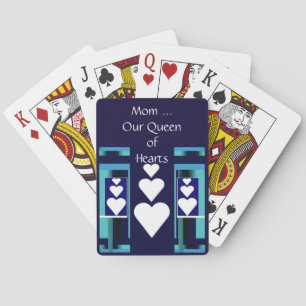 MOM, Our Queen of Hearts Playing Cards/Blue Cards
