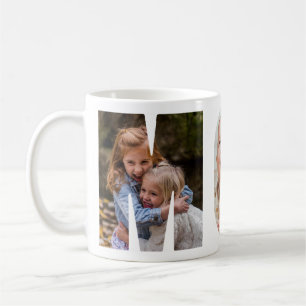 MOM Personalised Three Photo Mug