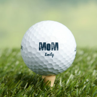 Mom Personalized name Golf Balls