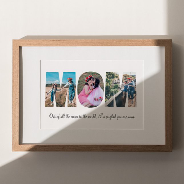 Mom Photo Collage Poster (Creator Uploaded)