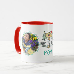 MOM PHOTO QUOTE MUG - Christmas Cute Funny