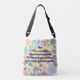 Mom Poem Crossbody Bag