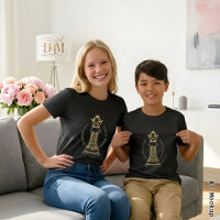 MOM Queen of my life, Golden Script Black Chess 