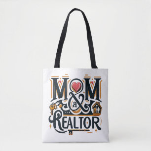 Mom Realtor Real Estate Agent Gift Tote Bag