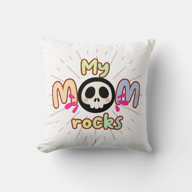 Mom Rock Cushion (Front)