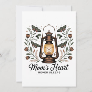Mom’s Heart Never Sleeps Holiday Card