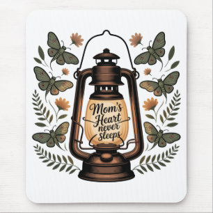 Mom’s Heart Never Sleeps Mouse Mat