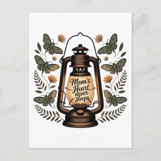 Mom’s Heart Never Sleeps Postcard