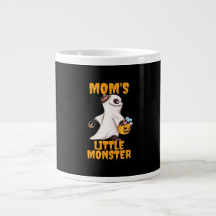 Mom’s Little Boo Monster Funny Graphic Large Coffee Mug