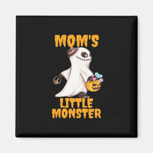 Mom’s Little Boo Monster Funny Graphic Magnet