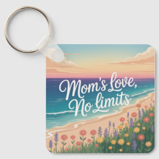 Mom’s Love, No Limits Key Ring