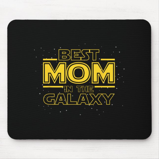 Mom Shirt Gift For New Mom, Mom In The Galaxy  Mouse Mat (Front)