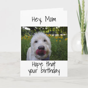 ***MOM*** SO HAPPY TO BE "YOUR DAUGHTER" BIRTHDAY CARD