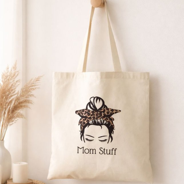 Mom Stuff Personalized Tote Bag (Creator Uploaded)